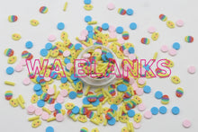 Load image into Gallery viewer, Polymer Clay Easter Slices Add-ins