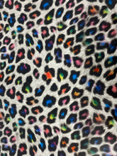 Load image into Gallery viewer, HTV Animal PU Designs - Rainbow Leopard AP013
