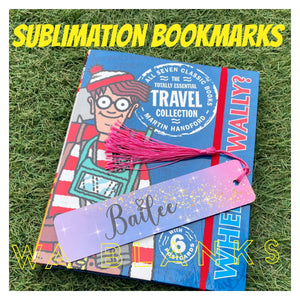 Sublimation Metal Bookmarks