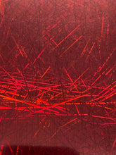 Load image into Gallery viewer, HTV Metallic Laser Fiber Glass - Red FG004
