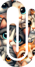 Load image into Gallery viewer, Sublimation Acrylic Giant Paper Clip
