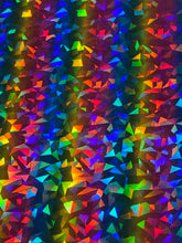 Load image into Gallery viewer, HTV Metallic Ice Chips - Rainbow MI009
