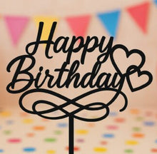 Load image into Gallery viewer, Cake Topper Happy Birthday
