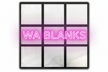 Load image into Gallery viewer, Black-framed window-style mirror with grid pattern on a white background
