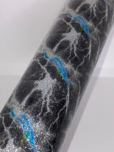 Load image into Gallery viewer, HTV Mystical Lightning Glitter - SILVER ML001

