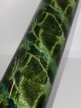 Load image into Gallery viewer, HTV Mystical Lightning Glitter - Green  ML003
