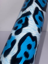 Load image into Gallery viewer, HTV Animal PU Designs - Blue Leopard AP011
