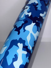 Load image into Gallery viewer, HTV PU Designs - Camo Blue  PU025

