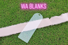 Load image into Gallery viewer, Clear Acrylic Bookmark with ribbon

