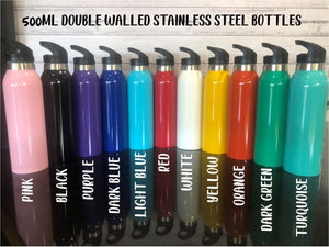 500ml Water Bottles