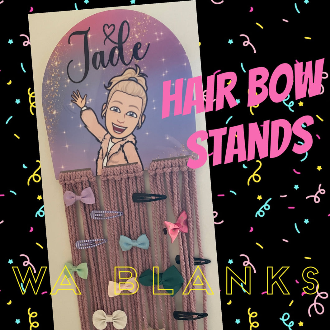 Acrylic Hairbow Stand