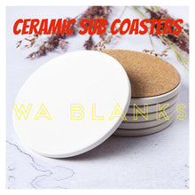 Load image into Gallery viewer, Sublimation Ceramic Coasters
