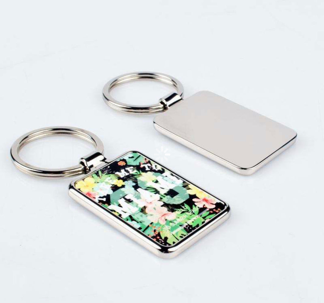 Keyrings - METAL - RECTANGLE