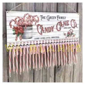 Sublimation Candy Cane Boards