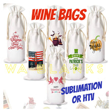 Load image into Gallery viewer, Sublimation Wine Bag

