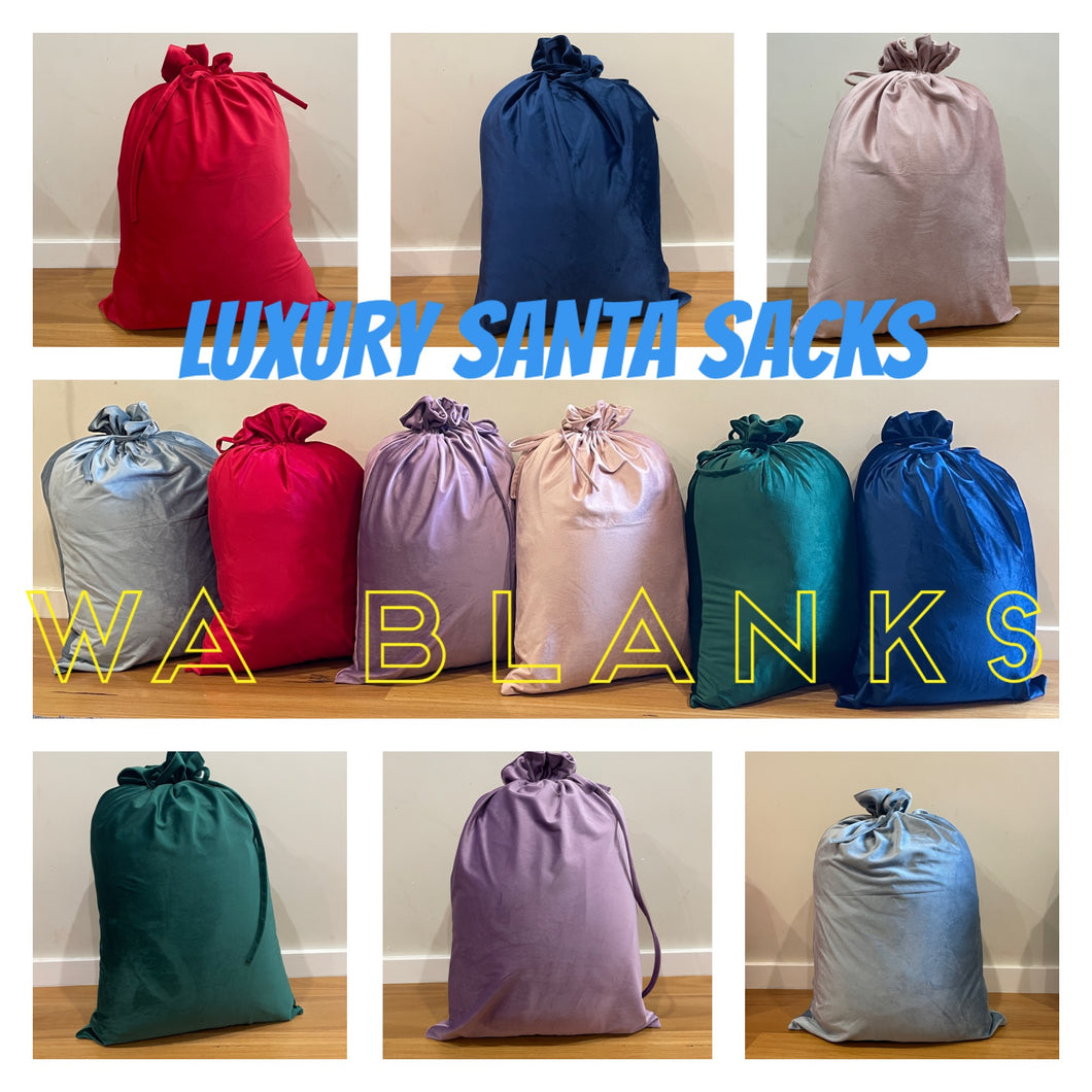 Luxury Velvet Santa Sacks